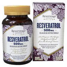 Reserveage Resveratrol Cellular Age-Defying Formula 500mg, 60 Vegetarian  Capsules | Holly Hill Vitamins